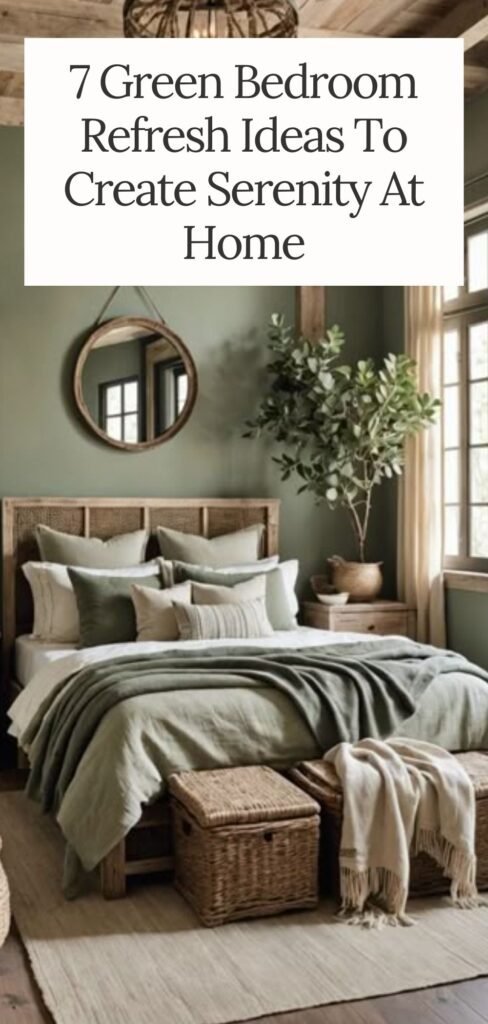 7 Green Bedroom Refresh Ideas To Create Serenity At Home